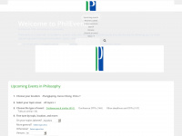 philevents.org Webseite Vorschau
