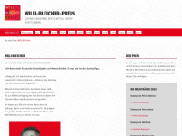 willi-bleicher-preis.de Webseite Vorschau