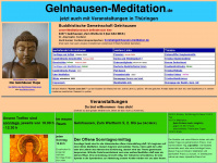gelnhausen-meditation.de Webseite Vorschau