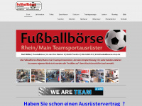 fussballboerse-shop.de Webseite Vorschau