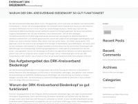 ehrenamt-drk-biedenkopf.de Webseite Vorschau