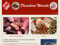 fleischerei-wieseke.de Webseite Vorschau