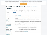 cookola.de Webseite Vorschau