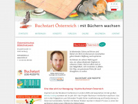 buchstart.at Webseite Vorschau