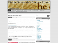 bucheibon.wordpress.com Webseite Vorschau