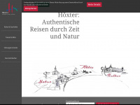 hoexter-tourismus.de Webseite Vorschau