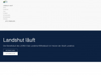 landshut-laeuft.de Webseite Vorschau