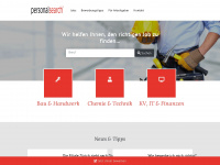 personalsearch.ch Webseite Vorschau