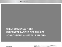 mueller-metallbau.com Webseite Vorschau