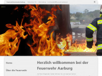 feuerwehr-aarburg.ch Webseite Vorschau