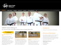 dieburg-karate.de Webseite Vorschau
