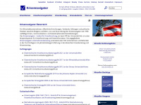krisennavigator.at Webseite Vorschau