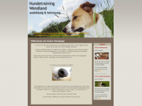 hundetraining-wendland.de Webseite Vorschau