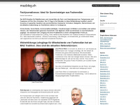mazblog.ch Webseite Vorschau