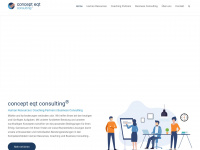 concept-eqt.de Webseite Vorschau