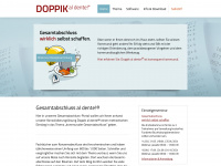 doppik-al-dente.de Webseite Vorschau