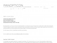 panopticongallery.com Webseite Vorschau