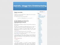 mairothblog.wordpress.com Webseite Vorschau