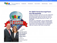 zack-team.de Webseite Vorschau
