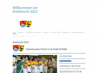 aentefescht.ch Webseite Vorschau