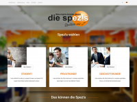 spezis-online.de Webseite Vorschau