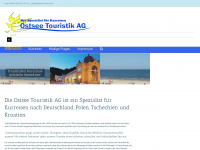 ostsee-touristik.com Webseite Vorschau