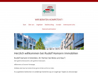 hamann-immobilien.com Webseite Vorschau