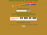 musikkaiser.at Webseite Vorschau