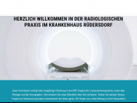 radiologie-ruedersdorf.de Webseite Vorschau