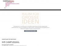 campussaal.ch Webseite Vorschau