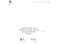 lebensbaum-stiftung.de Webseite Vorschau
