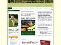 nachsuche-teckel.de Webseite Vorschau