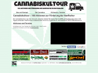 cannabiskultour.de Webseite Vorschau