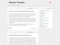 missionolympic.wordpress.com Webseite Vorschau