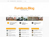 furniture-blog.de Webseite Vorschau