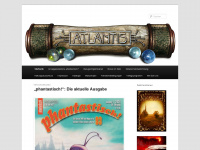 atlantisverlag.wordpress.com Webseite Vorschau