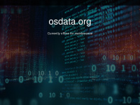 osdata.org Webseite Vorschau