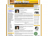 machsong.org Webseite Vorschau