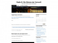 radiob.wordpress.com Webseite Vorschau