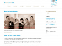 sozialstation-flinsbach.de Webseite Vorschau