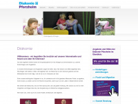 diakonie-pf.de Webseite Vorschau