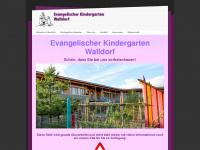 ev-kiga-walldorf.de Webseite Vorschau
