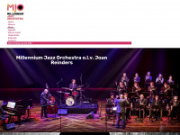 millenniumjazzorchestra.nl Webseite Vorschau