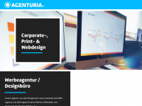 agenturia.de Webseite Vorschau