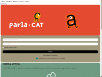 parla.cat Webseite Vorschau