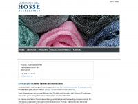 hosse.ch Webseite Vorschau