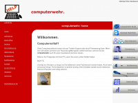 computerwehr.de Webseite Vorschau