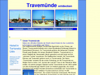 travemuende.net Webseite Vorschau
