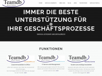teamdb.de Webseite Vorschau