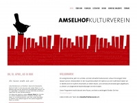 amselhof-kulturverein.de Webseite Vorschau